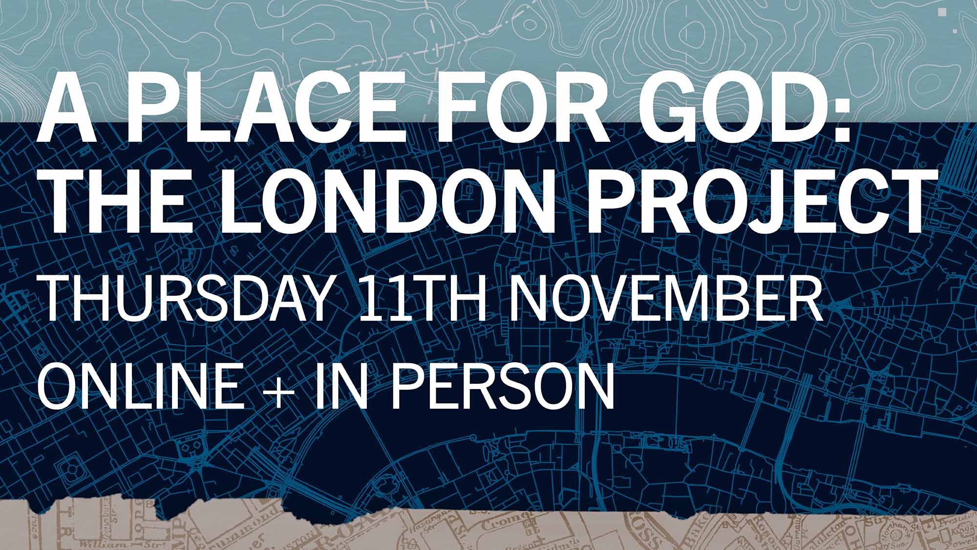 A Place for God: The London Project Launch