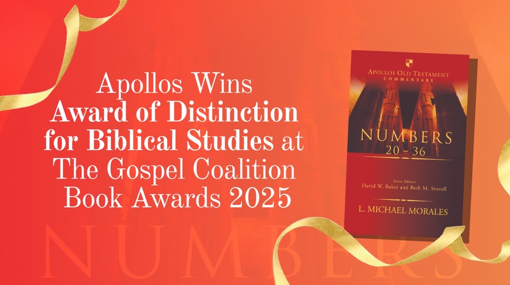 Numbers 20–36 by L. Michael Morales Wins Award of Distinction at The Gospel Coalition Book Awards 2025