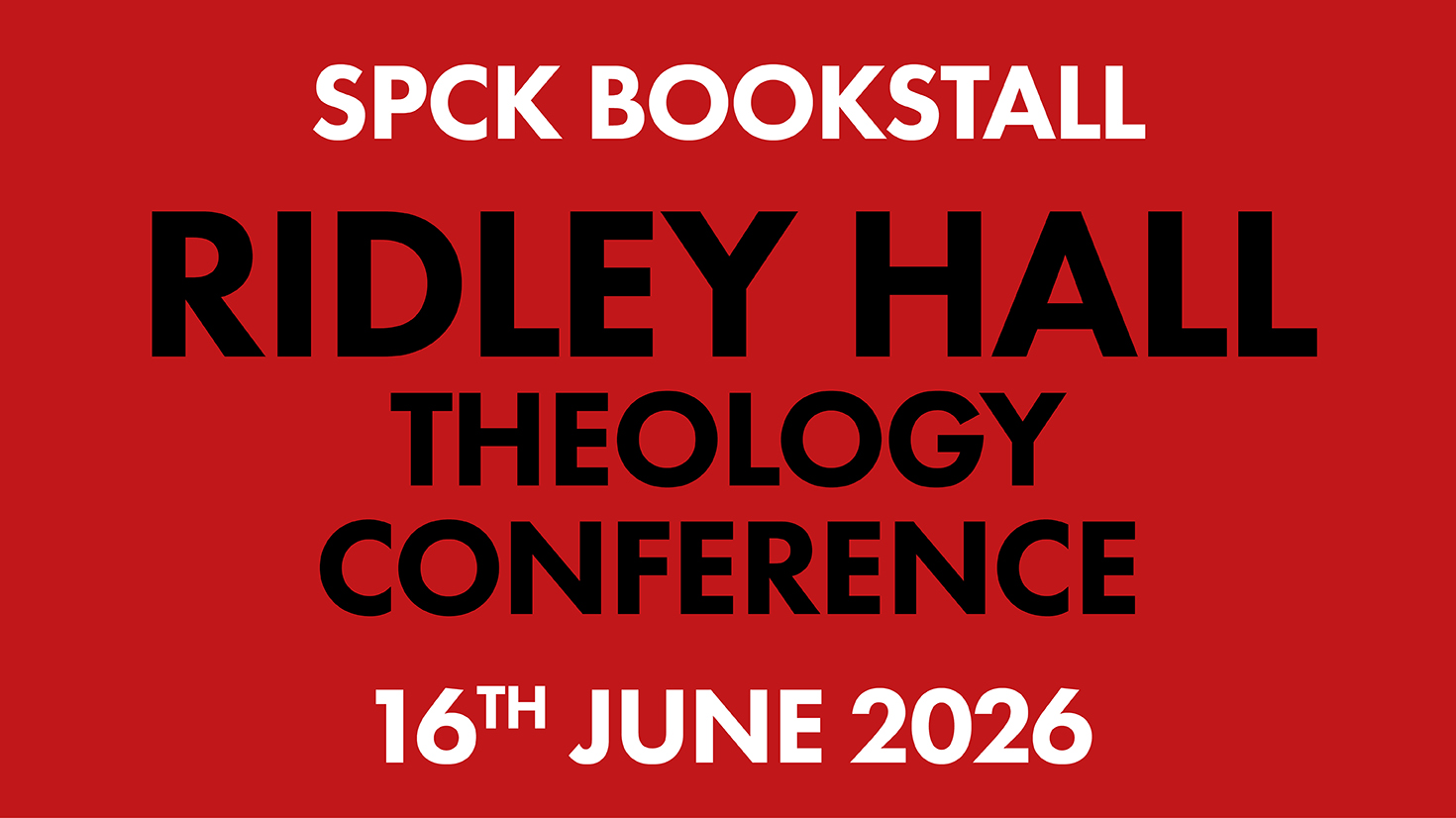 SPCK at Ridley Hall: Living Faithfully in a Violent World