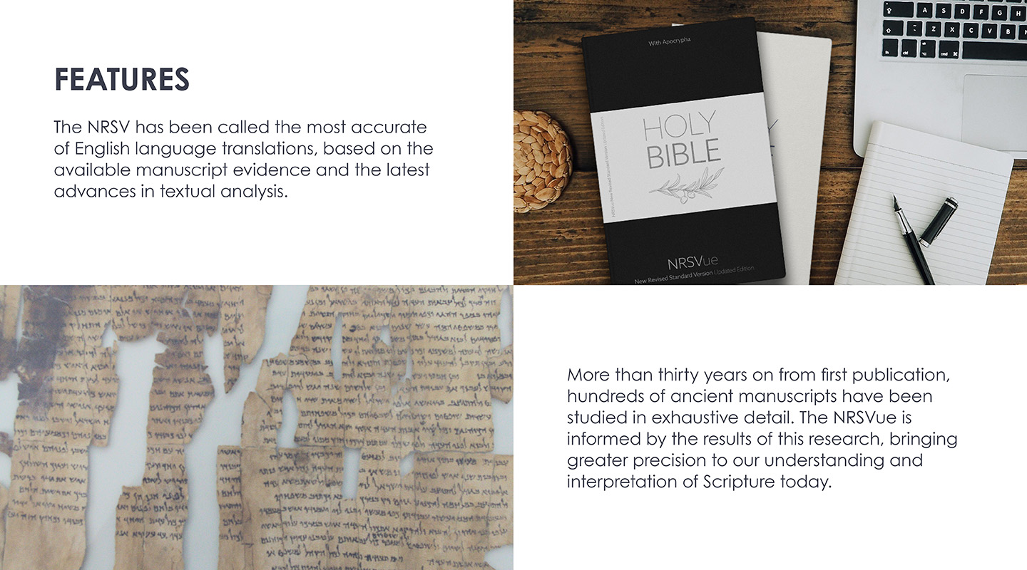 NRSVue Bible_bestselling features