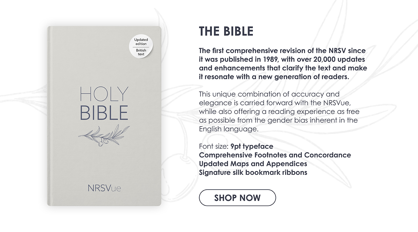 NRSV_the first comprehensive revision of the NRSV since it was published in 1989