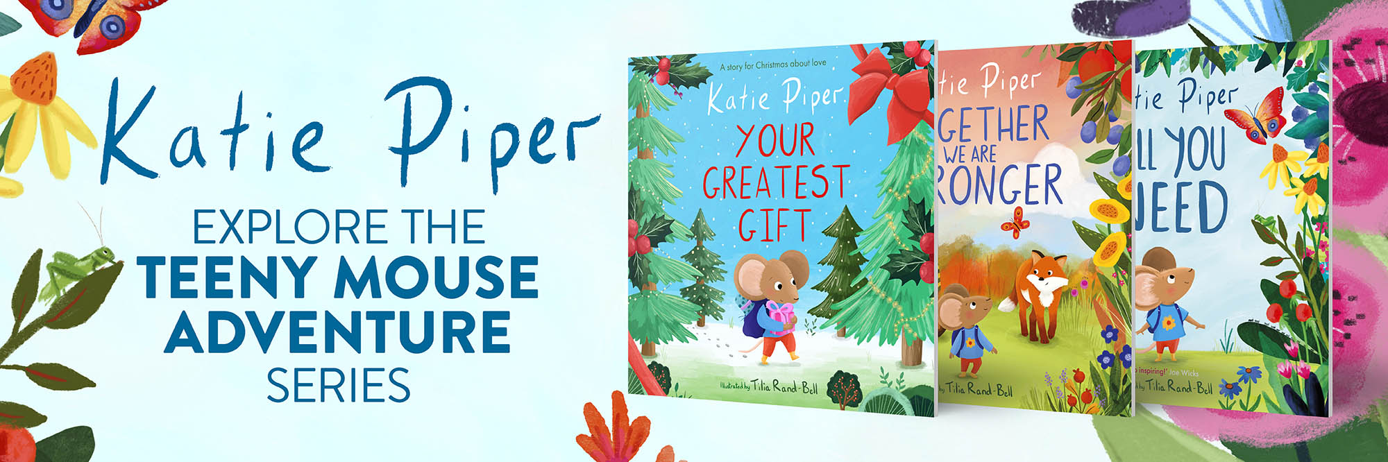 Katie Piper Explore The Teeny Mouse Adventure Series