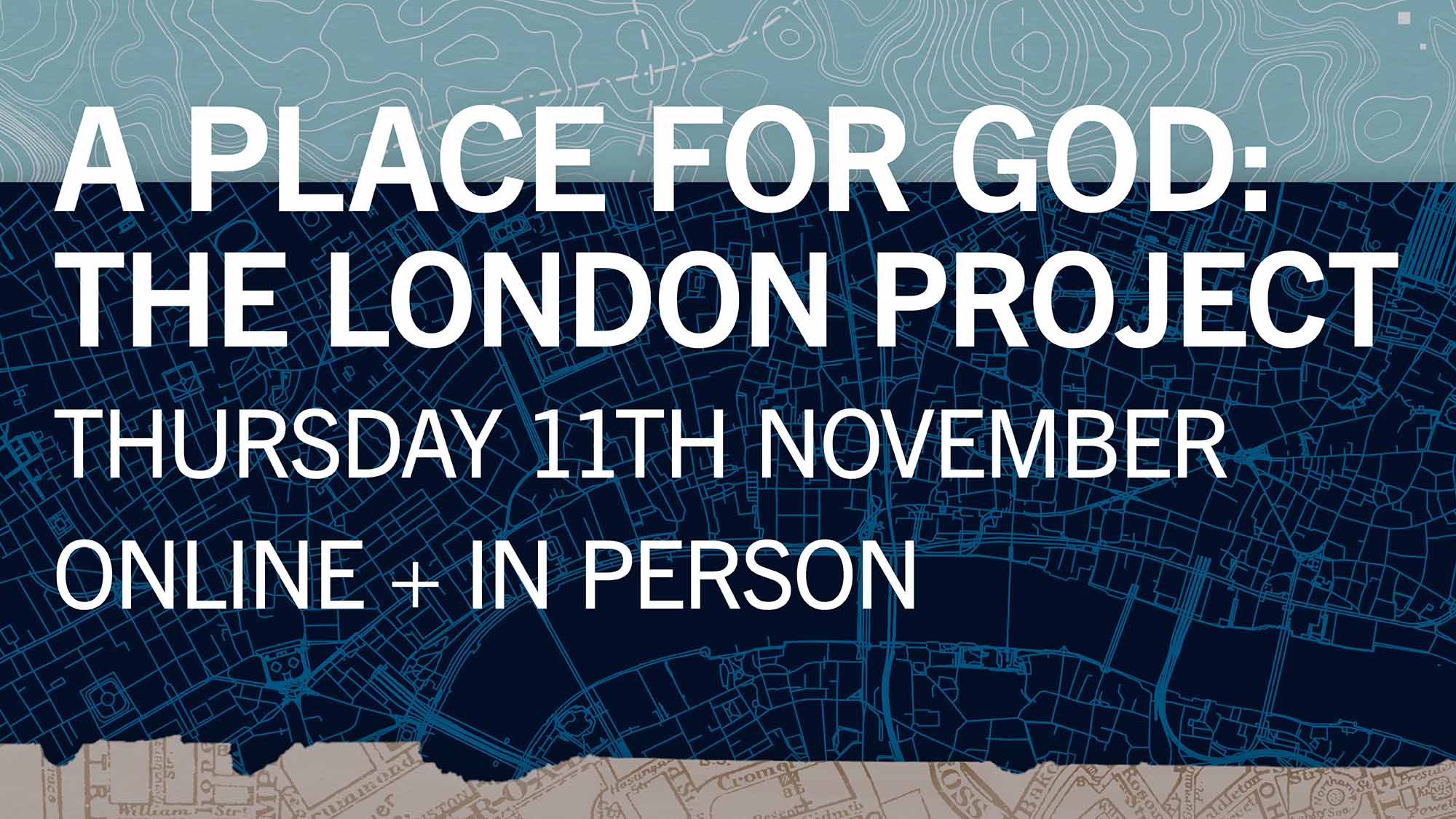 A Place for God: The London Project Launch