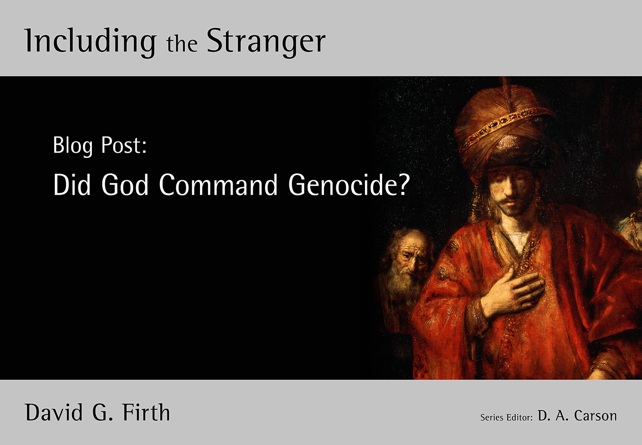Did God Command Genocide?